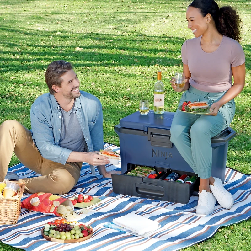 Ninja FrostVault 50qt Hard Cooler with Dry Zone