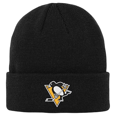 Youth Outerstuff Pittsburgh Penguins 20 Essential Cuffed Knit Hat