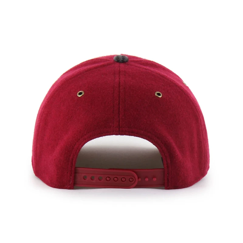 Unisex '47 Alabama Tide Windowpane Plaid Collection Hitch Adjustable Hat