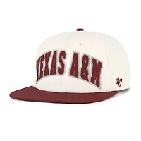 Unisex '47 Texas AM Aggies Crossover Off Hand Captain Adjustable Hat