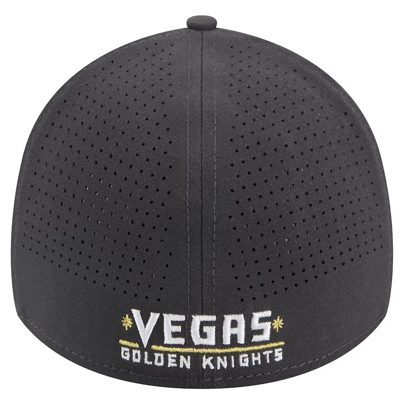 New Era Vegas Golden Knights Zig Zag 39THIRTY A-Frame Perforated Flex Hat