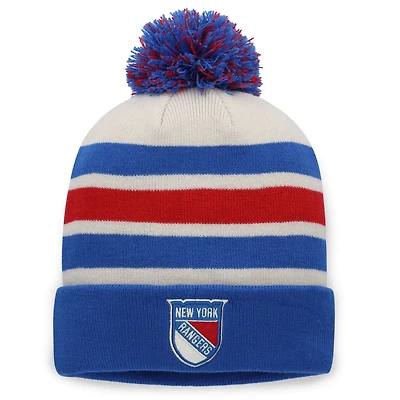 Fanatics Blue New York Rangers 2026 NHL Winter Classic Cuffed Pom Knit Hat
