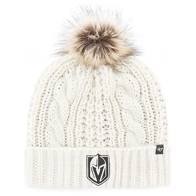 '47 Vegas Golden Knights Logo Meeko Cuffed Knit Hat with Pom