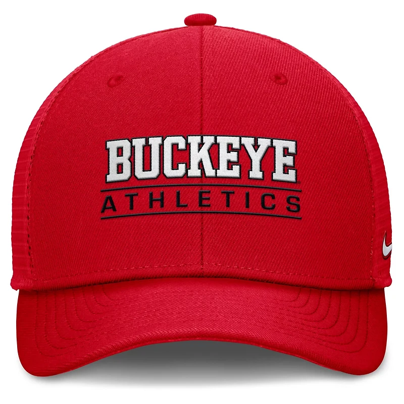 Nike Ohio State Buckeyes Rise Adjustable Hat