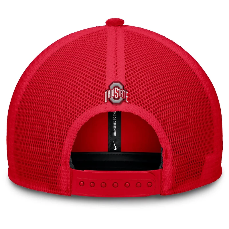 Nike Ohio State Buckeyes Rise Adjustable Hat