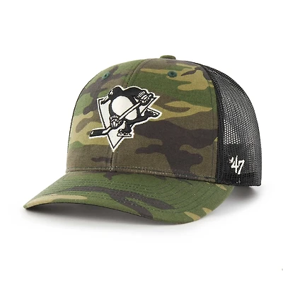 '47 / Pittsburgh Penguins Trucker Snapback Hat