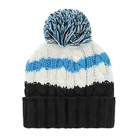 '47 /Black Miami Marlins Ashfield Cuffed Knit Hat with Pom