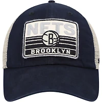 '47 /Natural Brooklyn Nets Four Stroke Clean Up Snapback Hat