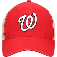 '47 /Natural Washington Nationals Flagship Washed MVP Trucker Snapback Hat