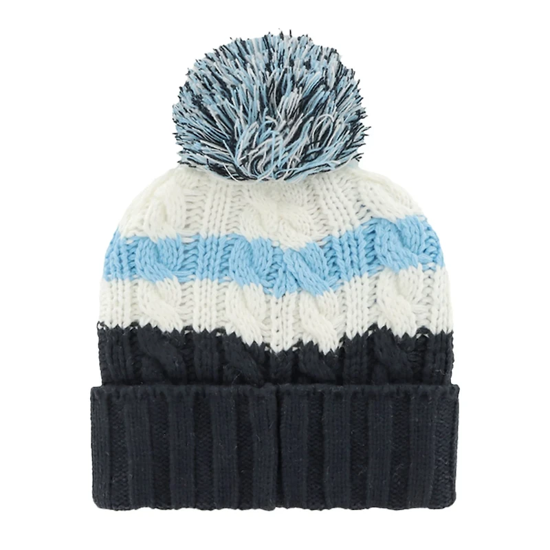 '47 /Navy Tampa Bay Rays Ashfield Cuffed Knit Hat with Pom