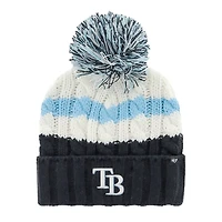 '47 /Navy Tampa Bay Rays Ashfield Cuffed Knit Hat with Pom
