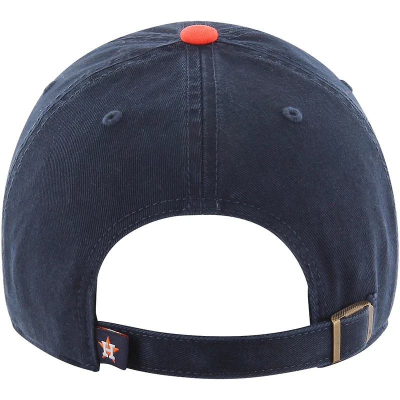 '47 /Orange Houston Astros Clean Up Adjustable Hat