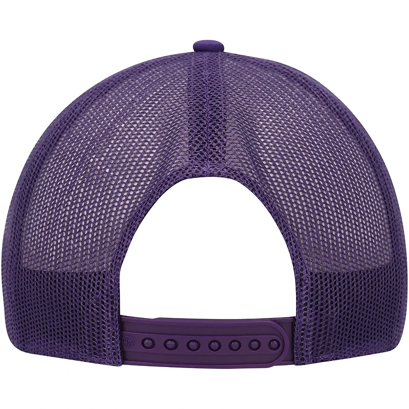 '47 /Purple TCU Horned Frogs Freshman Trucker Adjustable Hat