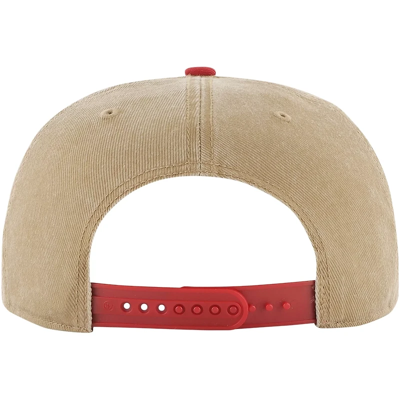 '47 /Red Chicago Bulls Chilmark Captain Snapback Hat