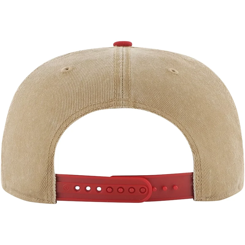 '47 /Red Portland Trail Blazers Chilmark Captain Snapback Hat