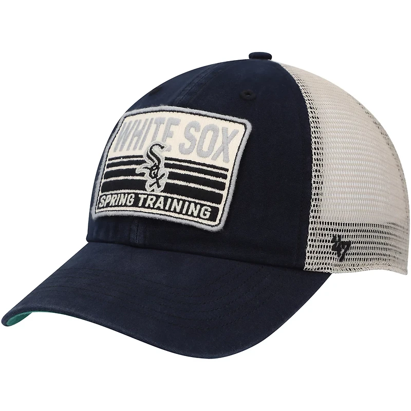 '47 /Tan Chicago White Sox Four Stroke Clean Up Trucker Snapback Hat