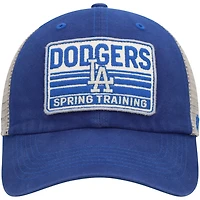 '47 /Tan Los Angeles Dodgers Four Stroke Clean Up Trucker Snapback Hat