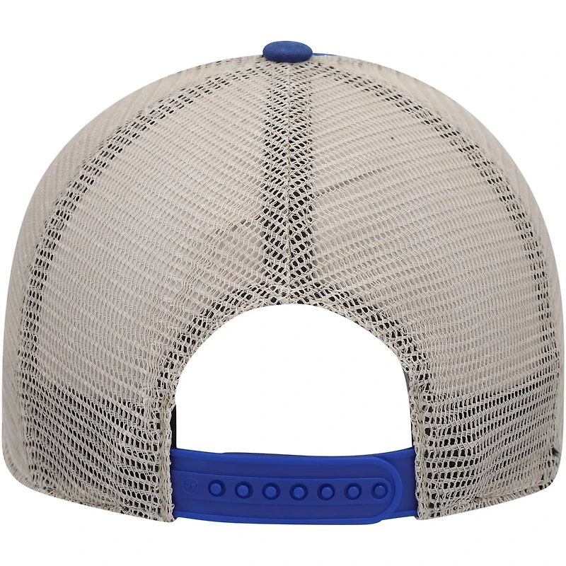 '47 /Tan Los Angeles Dodgers Four Stroke Clean Up Trucker Snapback Hat