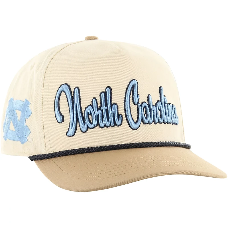 '47 /Tan North Carolina Tar Heels Overhand Hitch Two-Toned Adjustable Hat