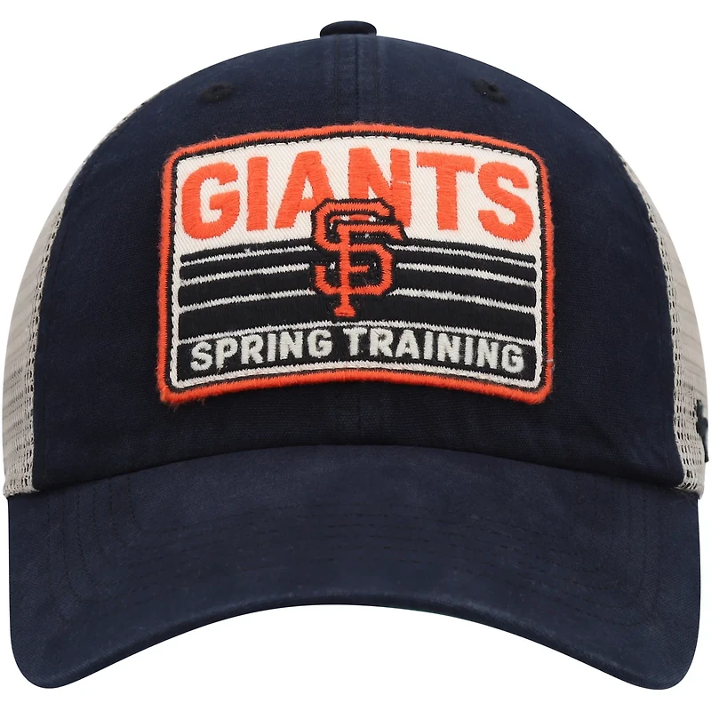 '47 /Tan San Francisco Giants Four Stroke Clean Up Trucker Snapback Hat