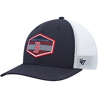 '47 /White Boston Red Sox Spring Training Burgess Trucker Adjustable Hat