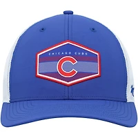 '47 /White Chicago Cubs Burgess Trucker Snapback Hat