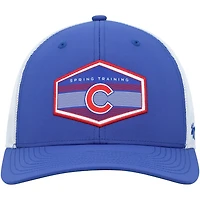 '47 /White Chicago Cubs Spring Training Burgess Trucker Adjustable Hat