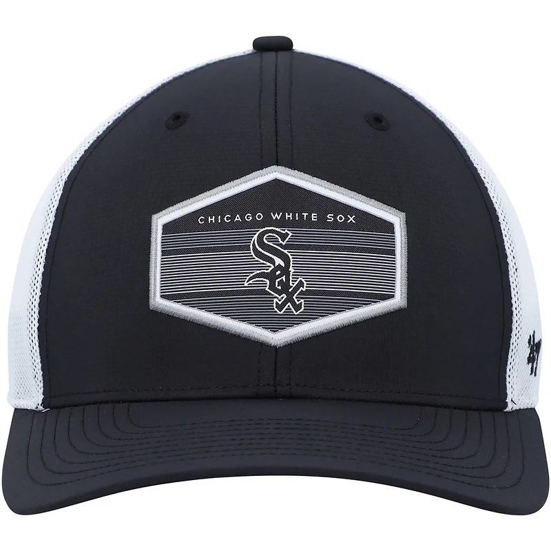'47 /White Chicago White Sox Burgess Trucker Snapback Hat