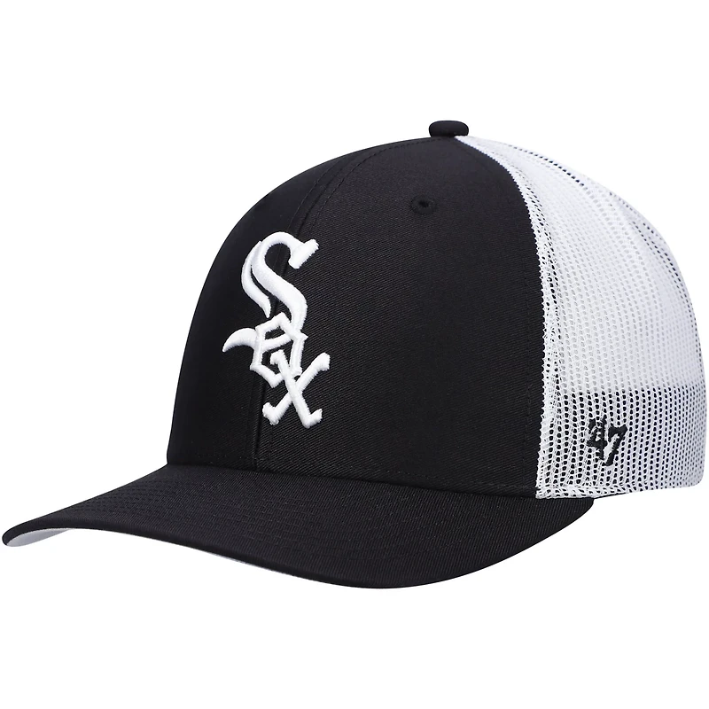 '47 /White Chicago White Sox Primary Logo Trucker Snapback Hat