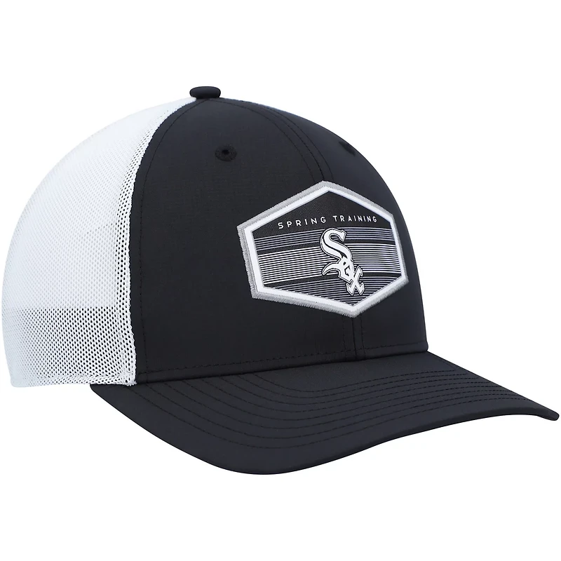 '47 /White Chicago White Sox Spring Training Burgess Trucker Adjustable Hat