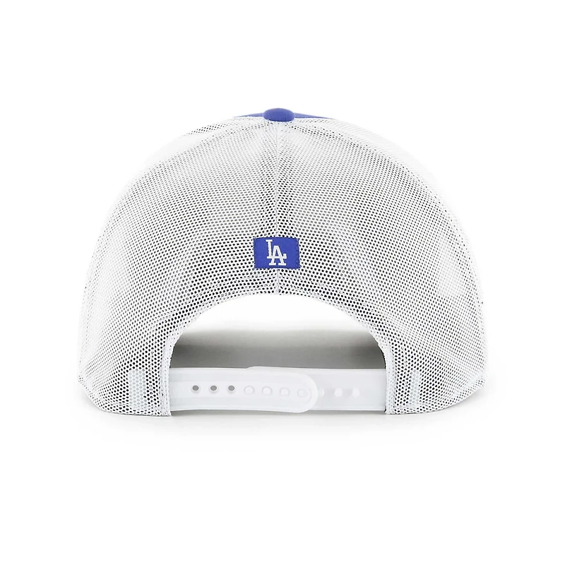 '47 /White Los Angeles Dodgers Burgess Trucker Snapback Hat