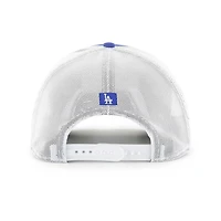 '47 /White Los Angeles Dodgers Burgess Trucker Snapback Hat