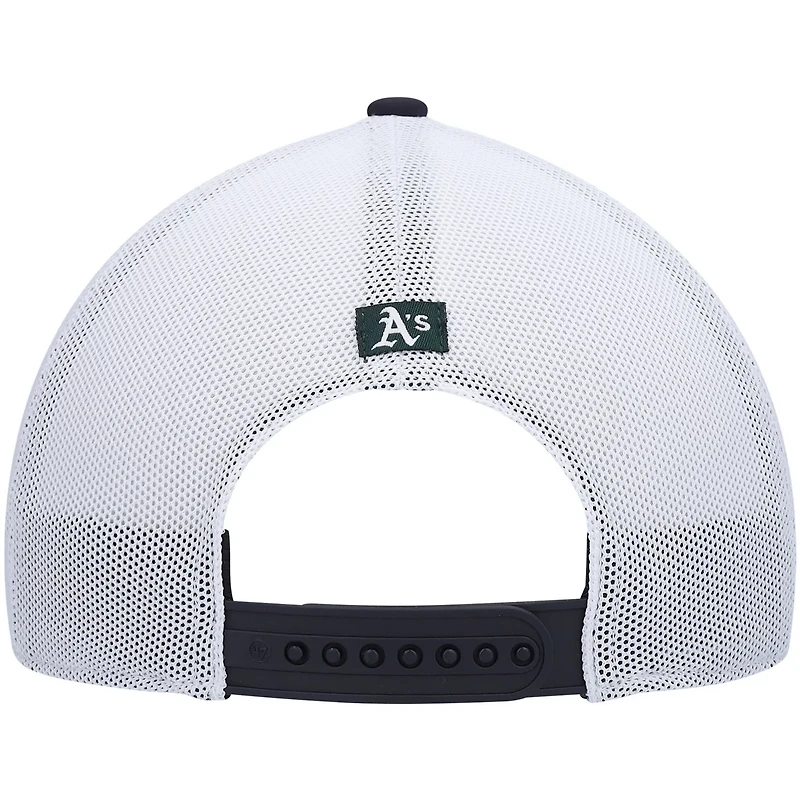 '47 /White Oakland Athletics Flag Fill Trucker Snapback Hat