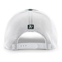 '47 /White Oakland Athletics Spring Training Burgess Trucker Adjustable Hat