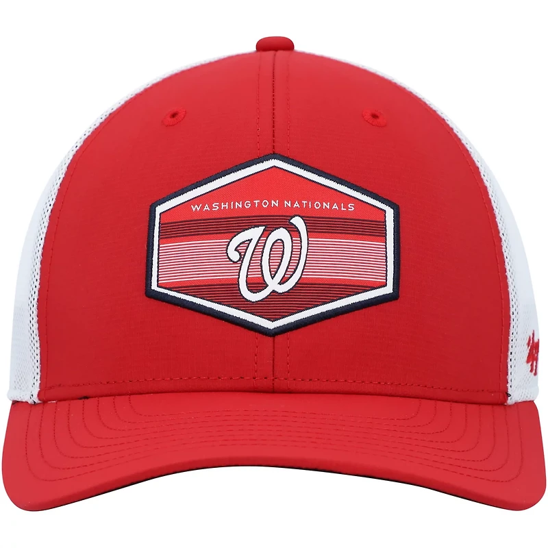 '47 /White Washington Nationals Burgess Trucker Snapback Hat