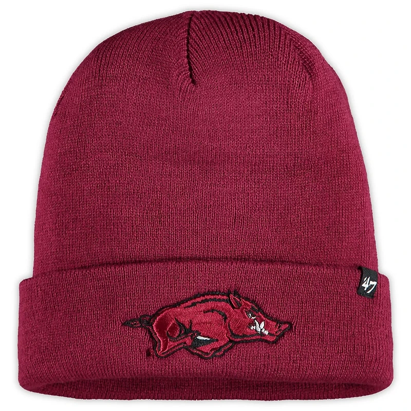 '47 Arkansas Razorbacks Raised Cuffed Knit Hat