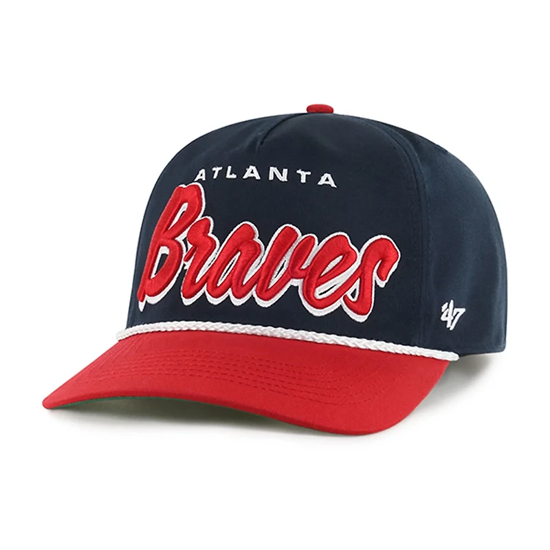 '47 Atlanta Braves Dropshadow Rope Hitch Adjustable Hat