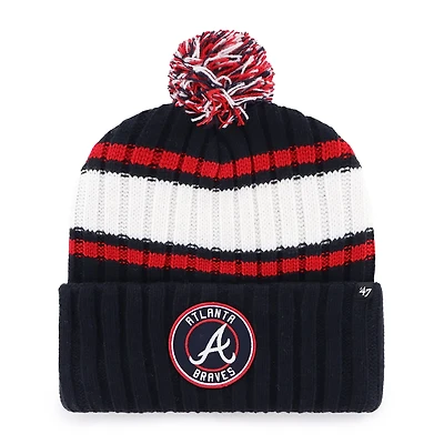 '47 Atlanta Braves Plateau Cuffed Knit Hat with Pom