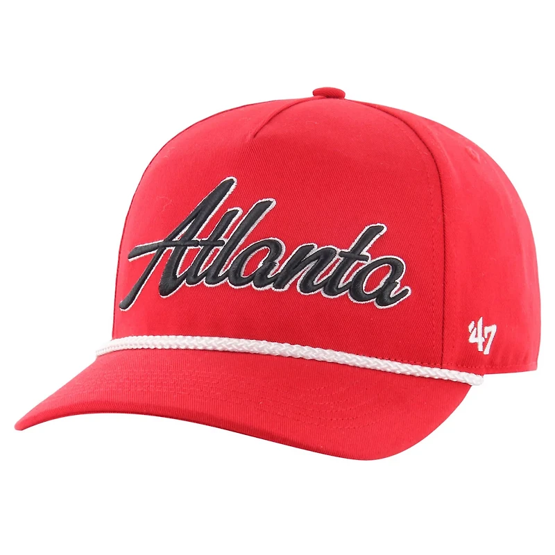 '47 Atlanta Hawks Overhand Logo Hitch Adjustable Hat