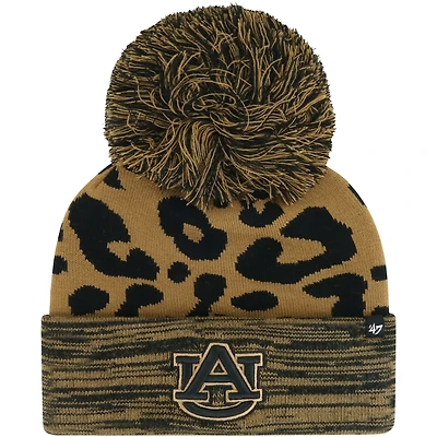 '47 Auburn Tigers Rosette Cuffed Knit Hat with Pom