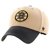 '47 Black Boston Bruins Dusted Sedgwick MVP Adjustable Hat