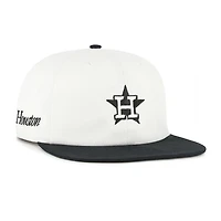 '47 Black Houston Astros Foundation Captain Snapback Hat