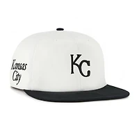'47 Black Kansas City Royals Foundation Captain Snapback Hat