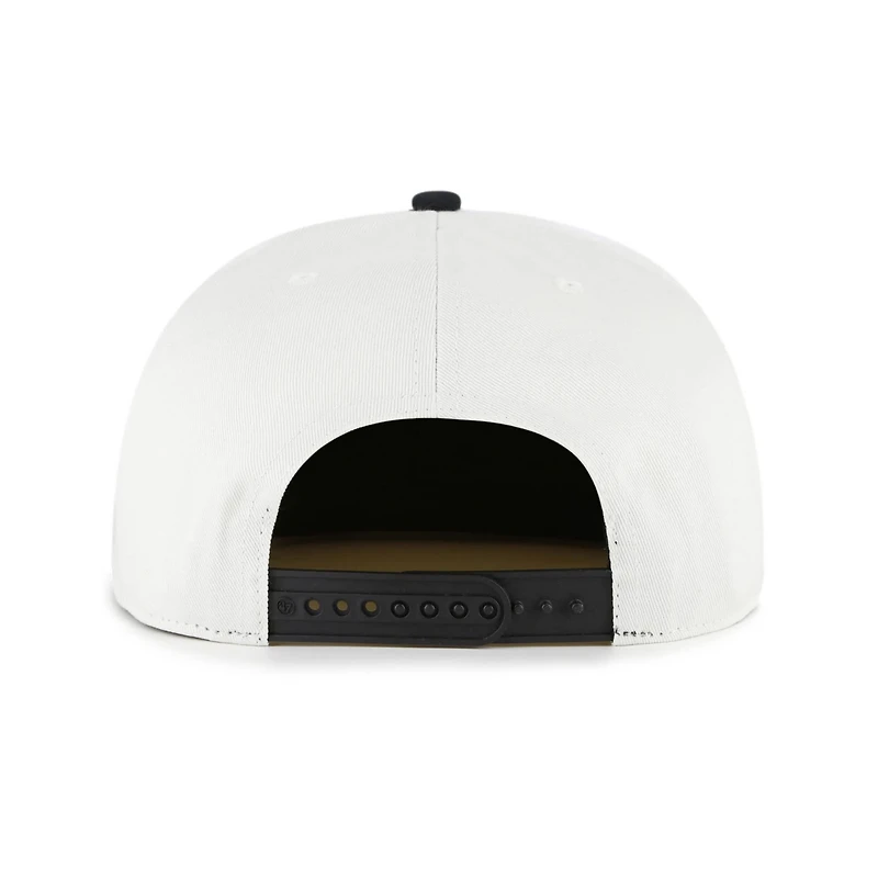 '47 Black Kansas City Royals Foundation Captain Snapback Hat