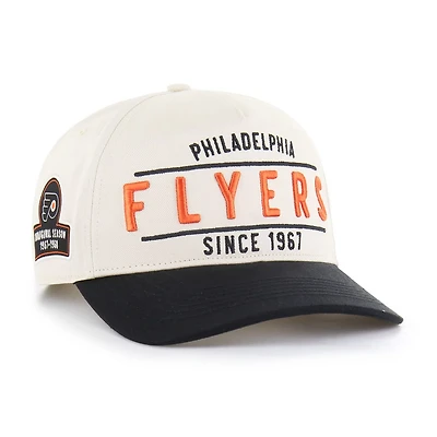 '47 Black Philadelphia Flyers Expansion Debut Two-Tone Hitch Adjustable Hat