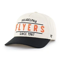 '47 Black Philadelphia Flyers Expansion Debut Two-Tone Hitch Adjustable Hat