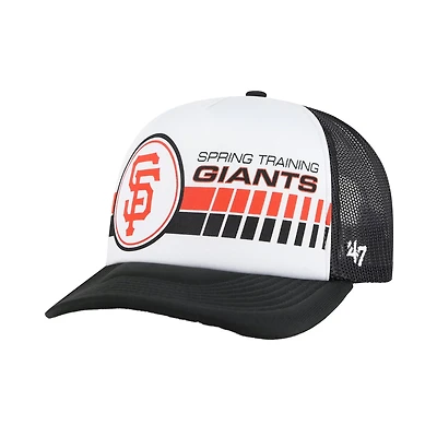 '47 Black San Francisco Giants 2024 Spring Training Foam Trucker Adjustable Hat