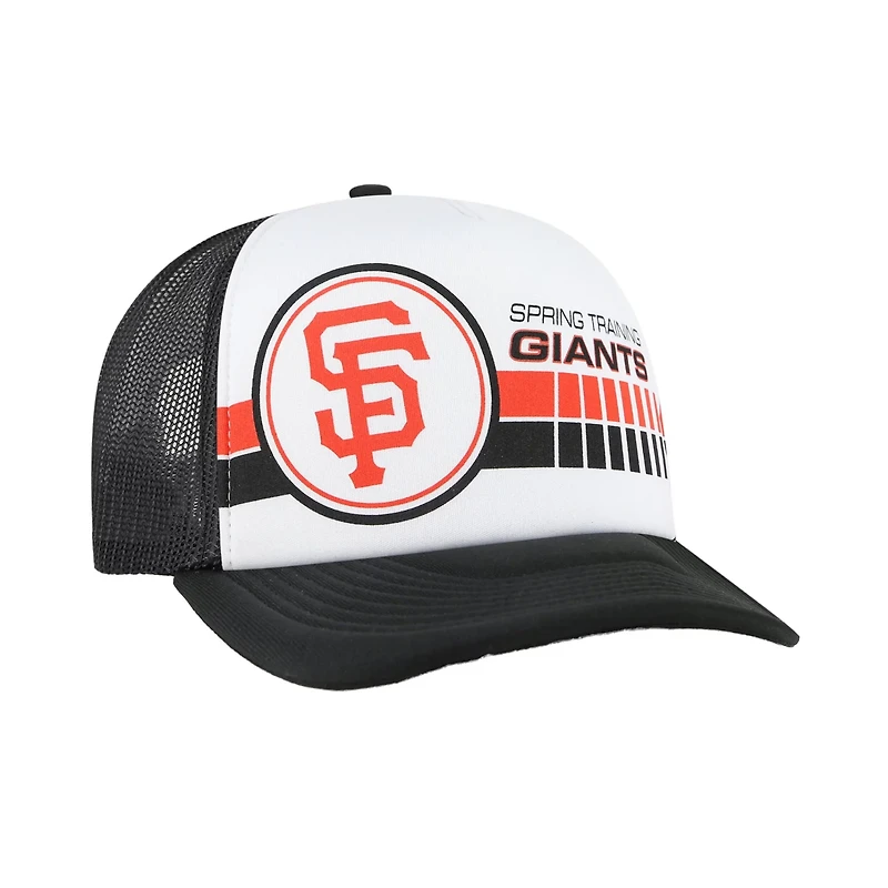 '47 Black San Francisco Giants 2024 Spring Training Foam Trucker Adjustable Hat