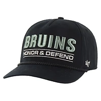 '47 Boston Bruins OHT Military Appreciation Homeland Honor and Defend Hitch Adjustable Hat