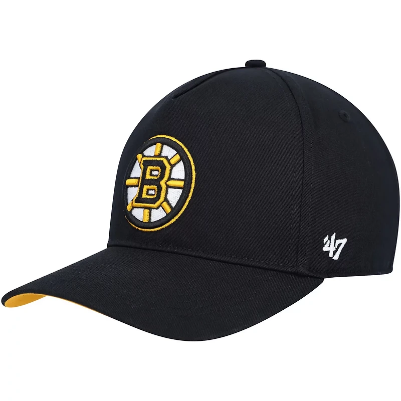 '47 Boston Bruins Primary Hitch Snapback Hat